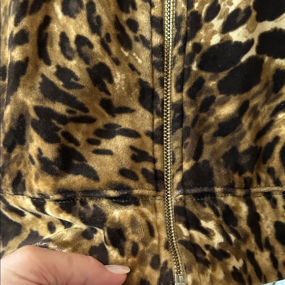 Jones of New York Leopard Print Women's Jacket XL - Picture 6 of 9